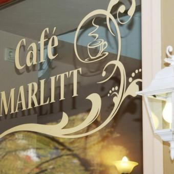 Cafe Marlitt Lägenhet Arnstadt Exteriör bild